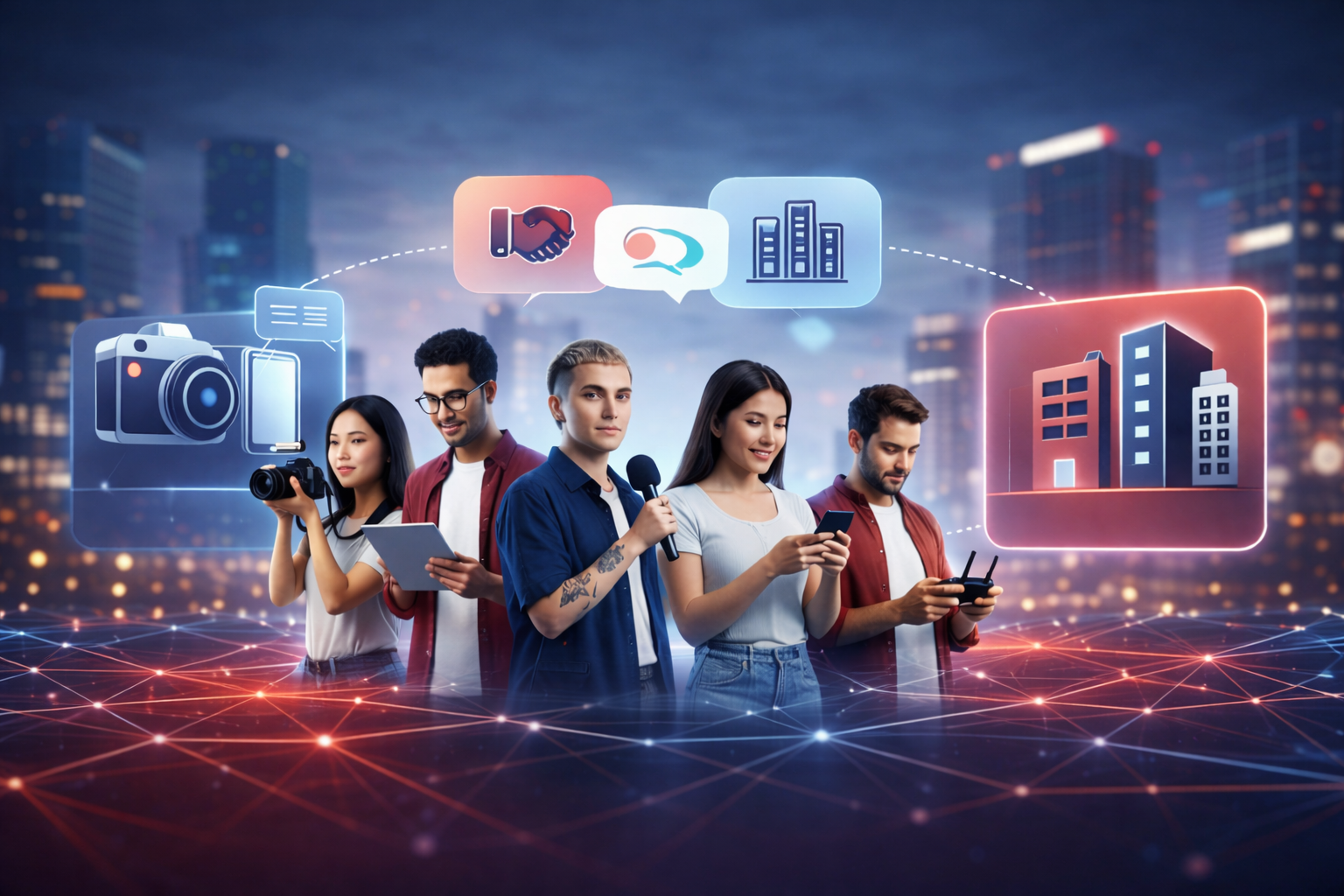 Connect Creators Background